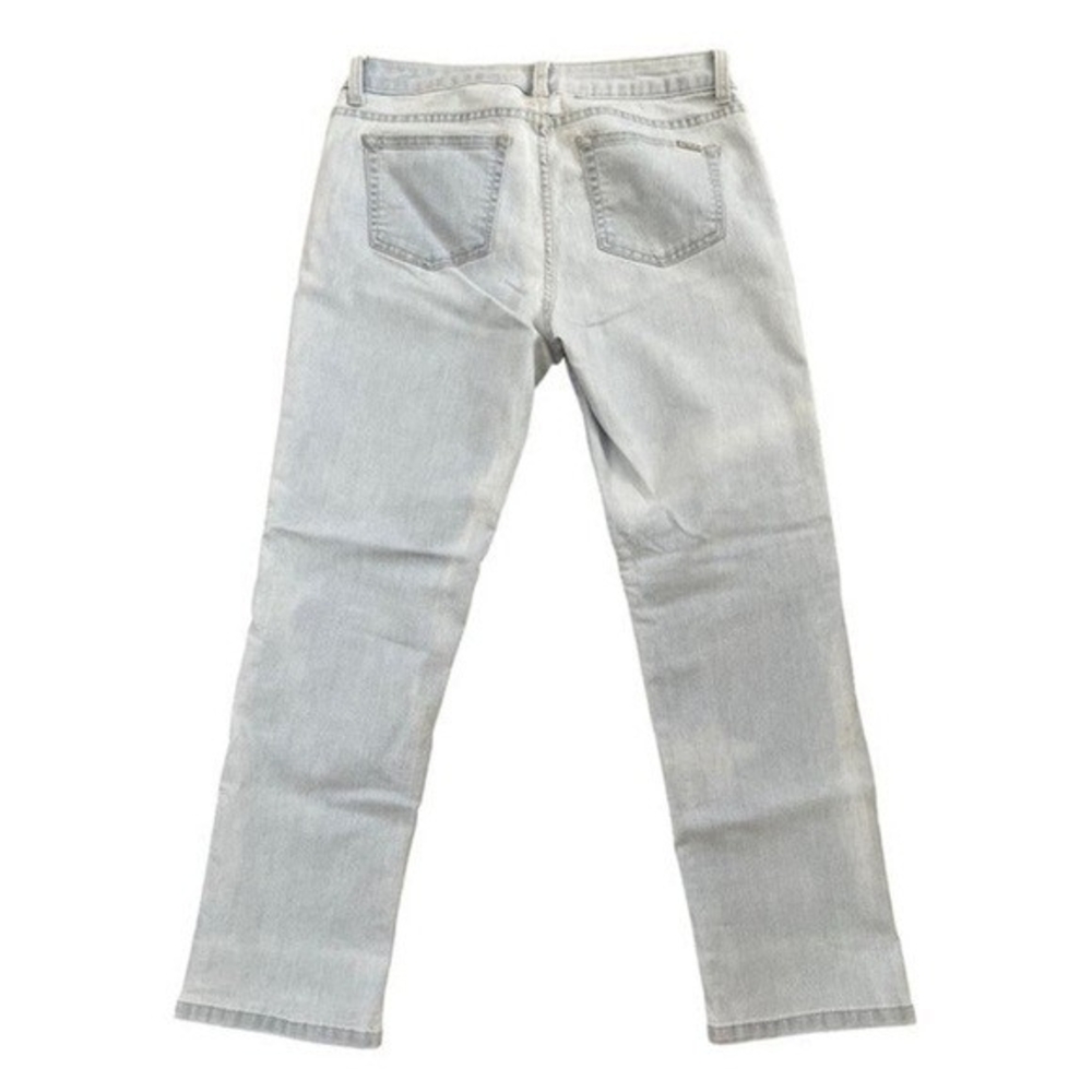 Jennifer Lopez Women's Light Blue Capri Jeans 6 Mid Rise Cotton Blend VG - Picture 7 of 7